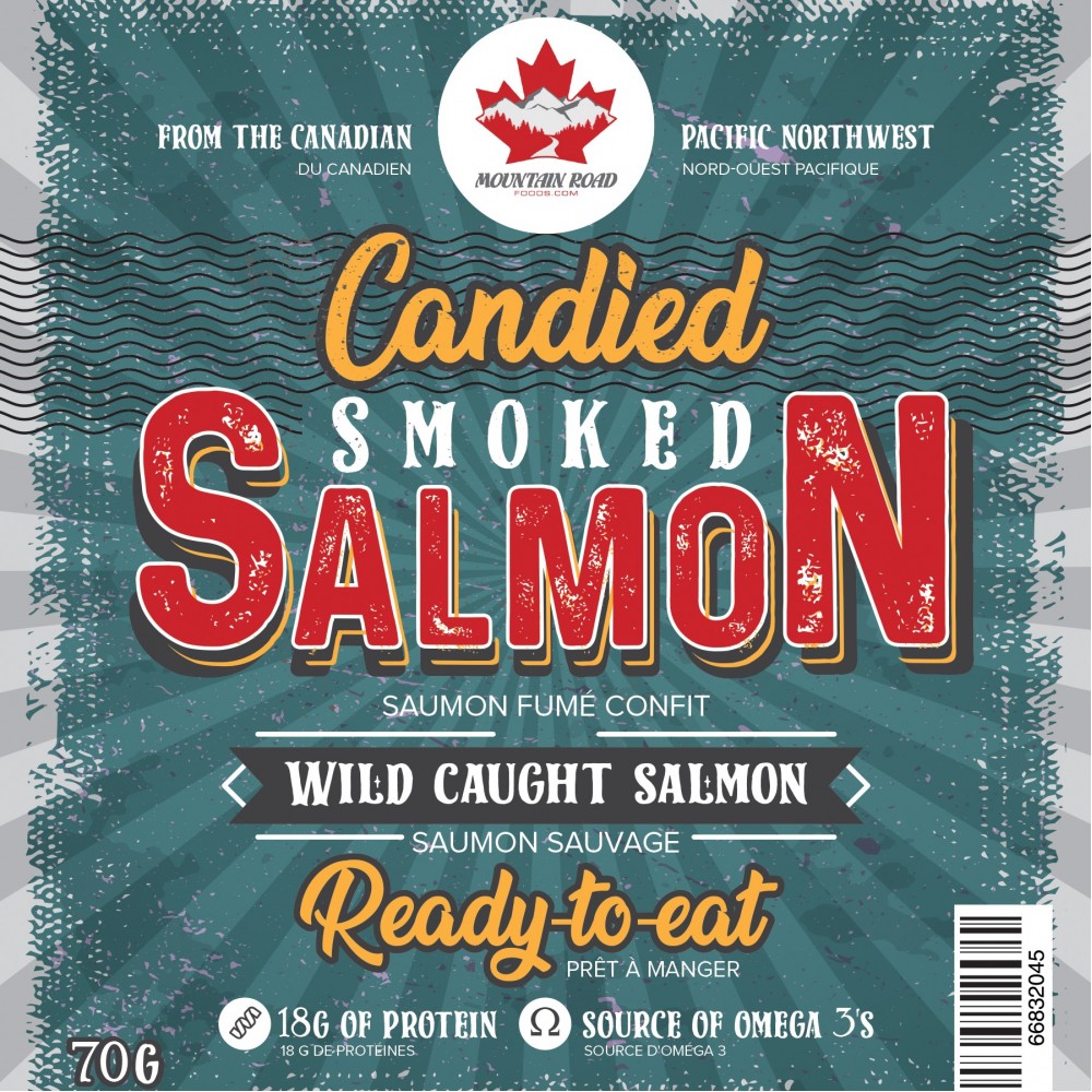 Candied Smoked Salmon Single pack (70 g)